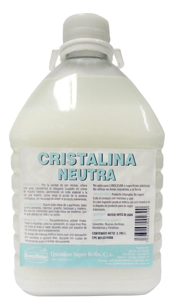 CERA CRISTALINA NEUTRA