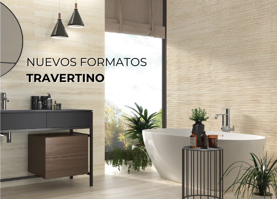 Nuevos Formatos Travertino: Un Clásico Renovado En Diseño