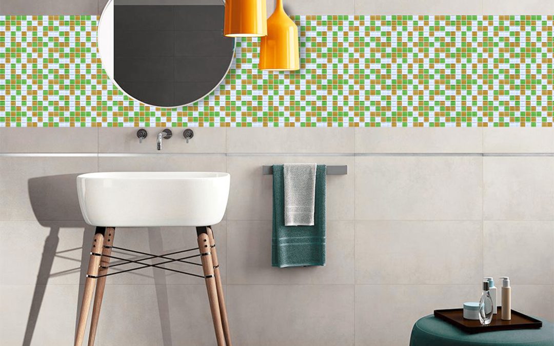 Descubre los Mosaicos de Piedra Natural Que Están en Tendencia: Verde Primavera y Rojo Autunno